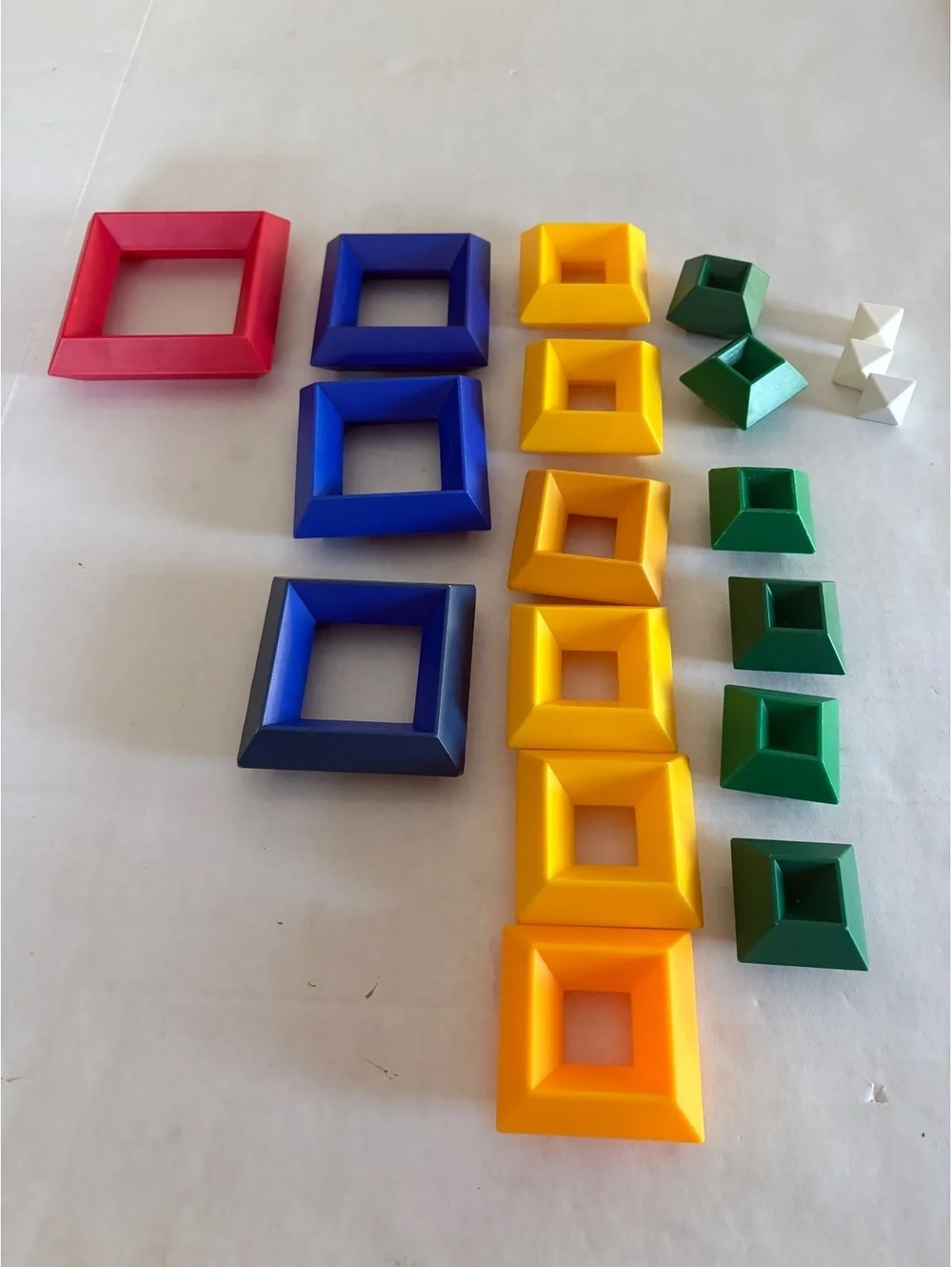 Wedgits 19 pieces pyramid stacking toys